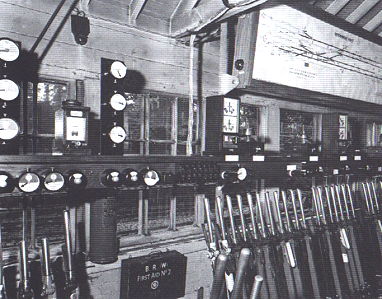Maidenhead West Signalbox in 1961